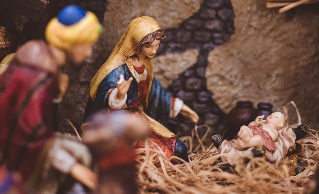 Jaslice z Marijo in detetom Jezusom